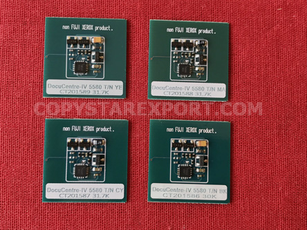 TONER CHIP SET (C/M/Y/K)