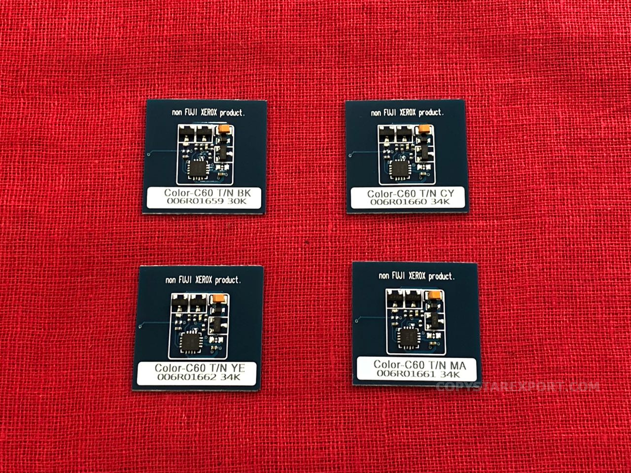 TONER CHIP SET 220V (C/M/Y/K)