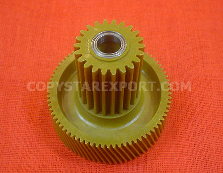 GEAR, 22T/75T (FIXING/FEEDER FRAME ASS'Y) WITH BEARING - BROWN