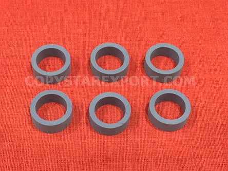 ROLLER, DELIVERY, OUTER RUBBER (SET OF 6PCS)
