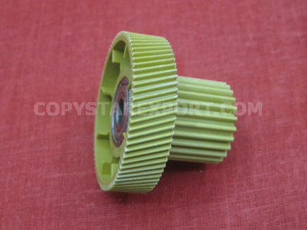 GEAR, 25T/75T (FIXING/FEEDER FRAME ASS'Y) WITH BEARING - BROWN